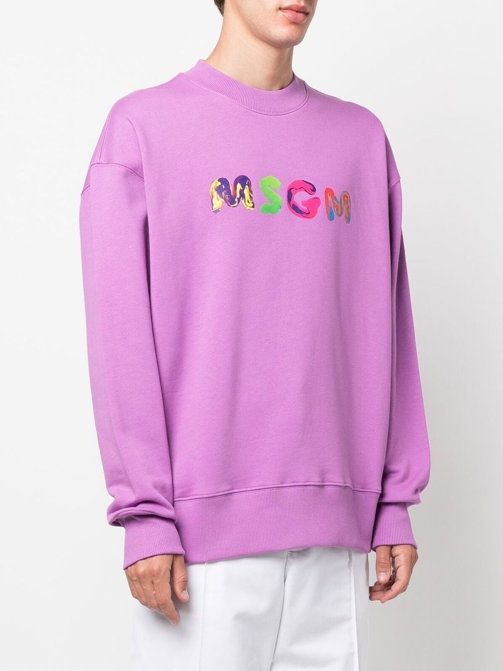 logo-print sweatshirt - 3