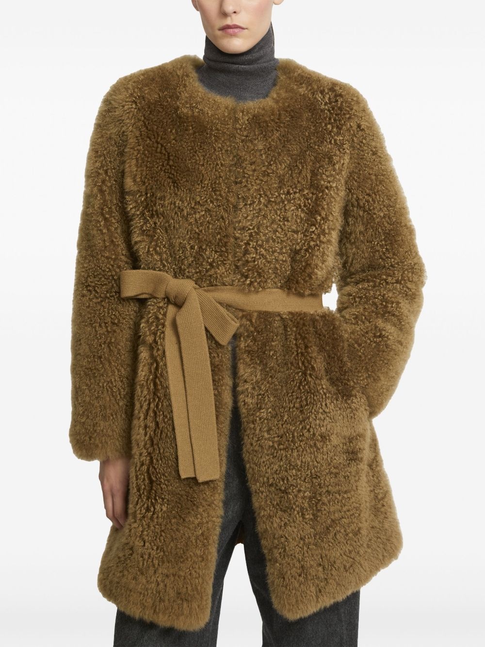 belted coat - 4