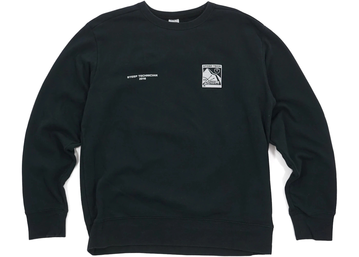 Supreme The North Face Steep Tech Crewneck Black - 1