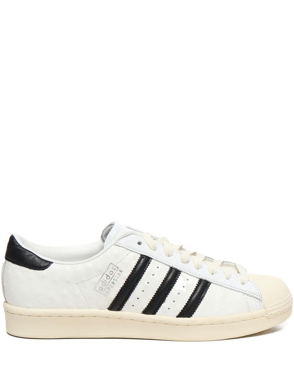 Superstar 3-Stripes leather sneakers - 1