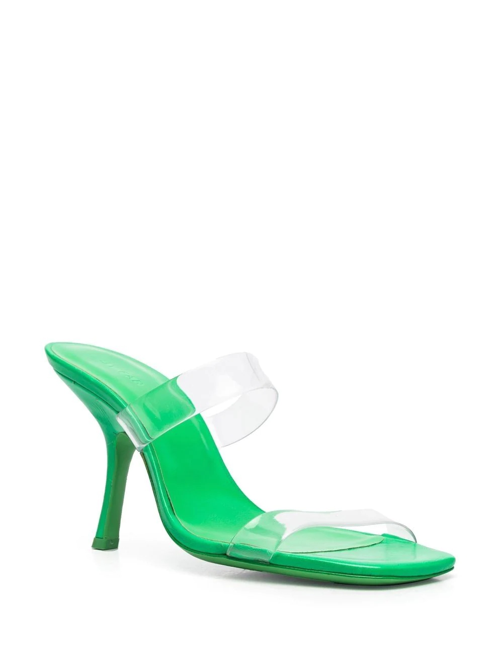 Clara 100mm square-toe sandals - 2