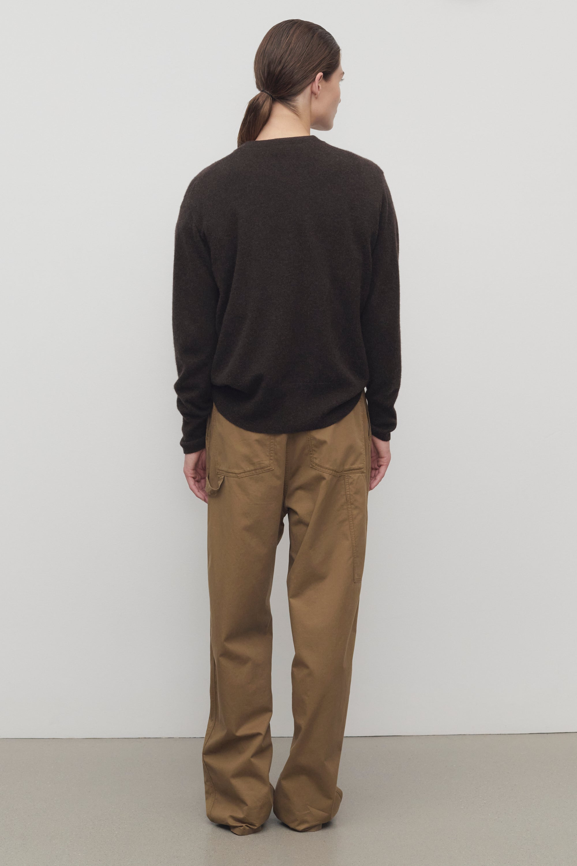 Sharka Pant in Cotton and Cashmere - 5