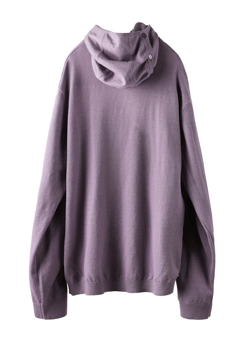 8.0 KNIT HOODIE CENTER (LAVENDER) 4