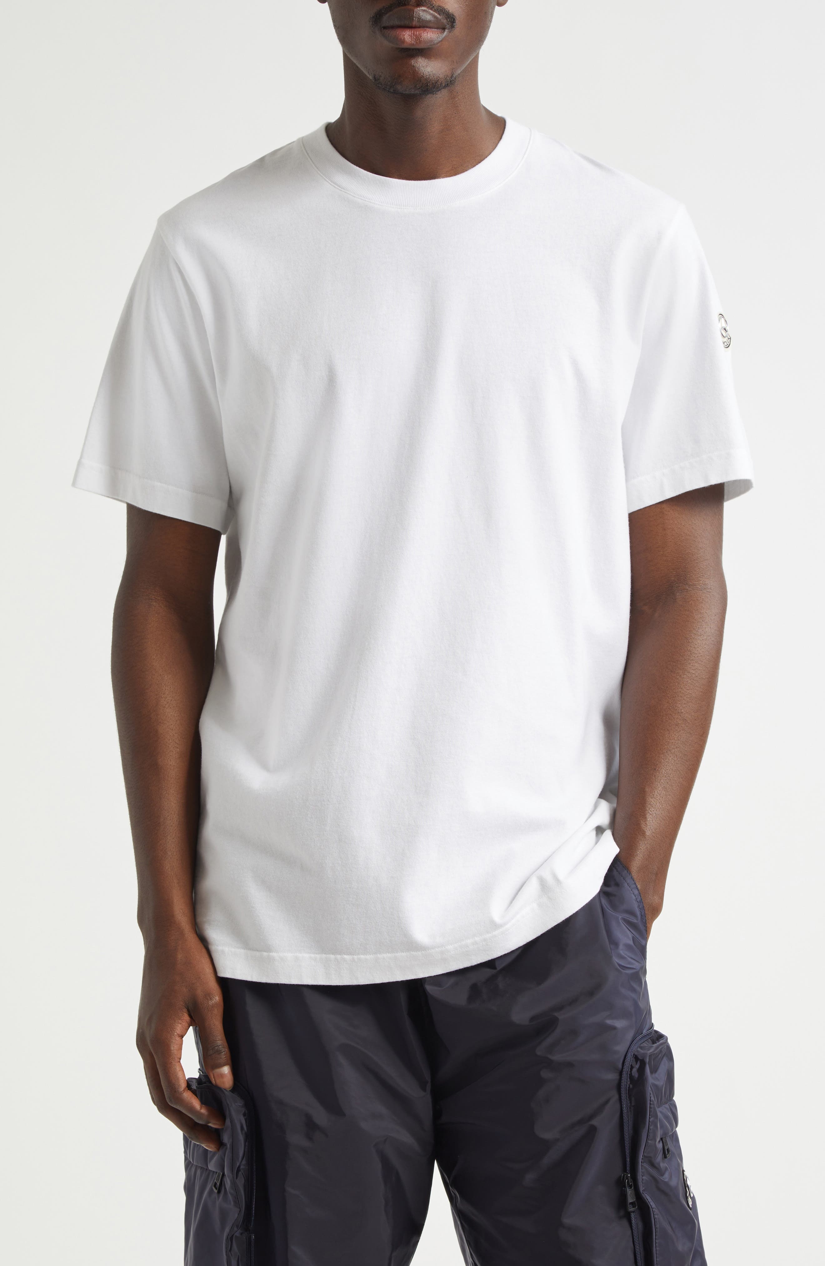 Moncler Genius x Mercedes-Benz by Nigo Logo Patch Short Sleeve T-Shirt in 001 - 1