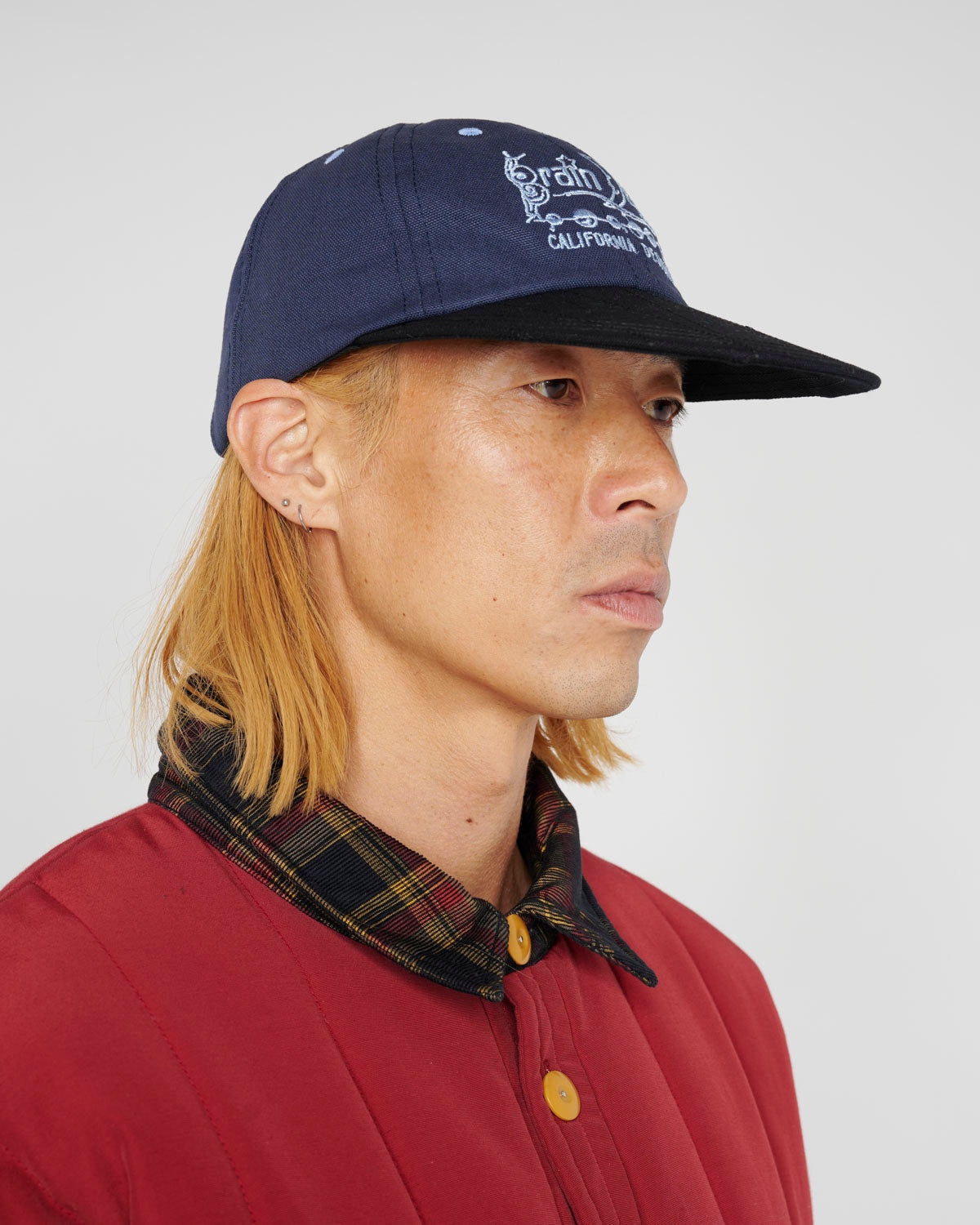 California Designs Long Brim Hat - Navy - 5