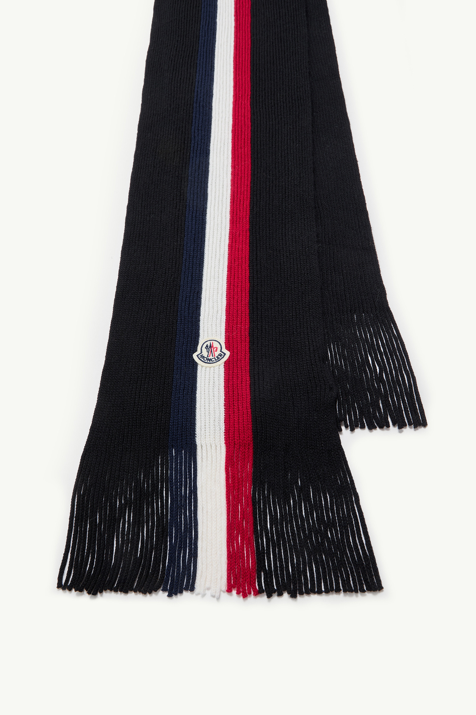 Tricolor Wool Scarf - 3