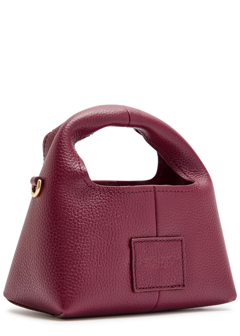 Marc Jacobs Marc Jacobs The Sack Micro Leather top Handle bag outlook