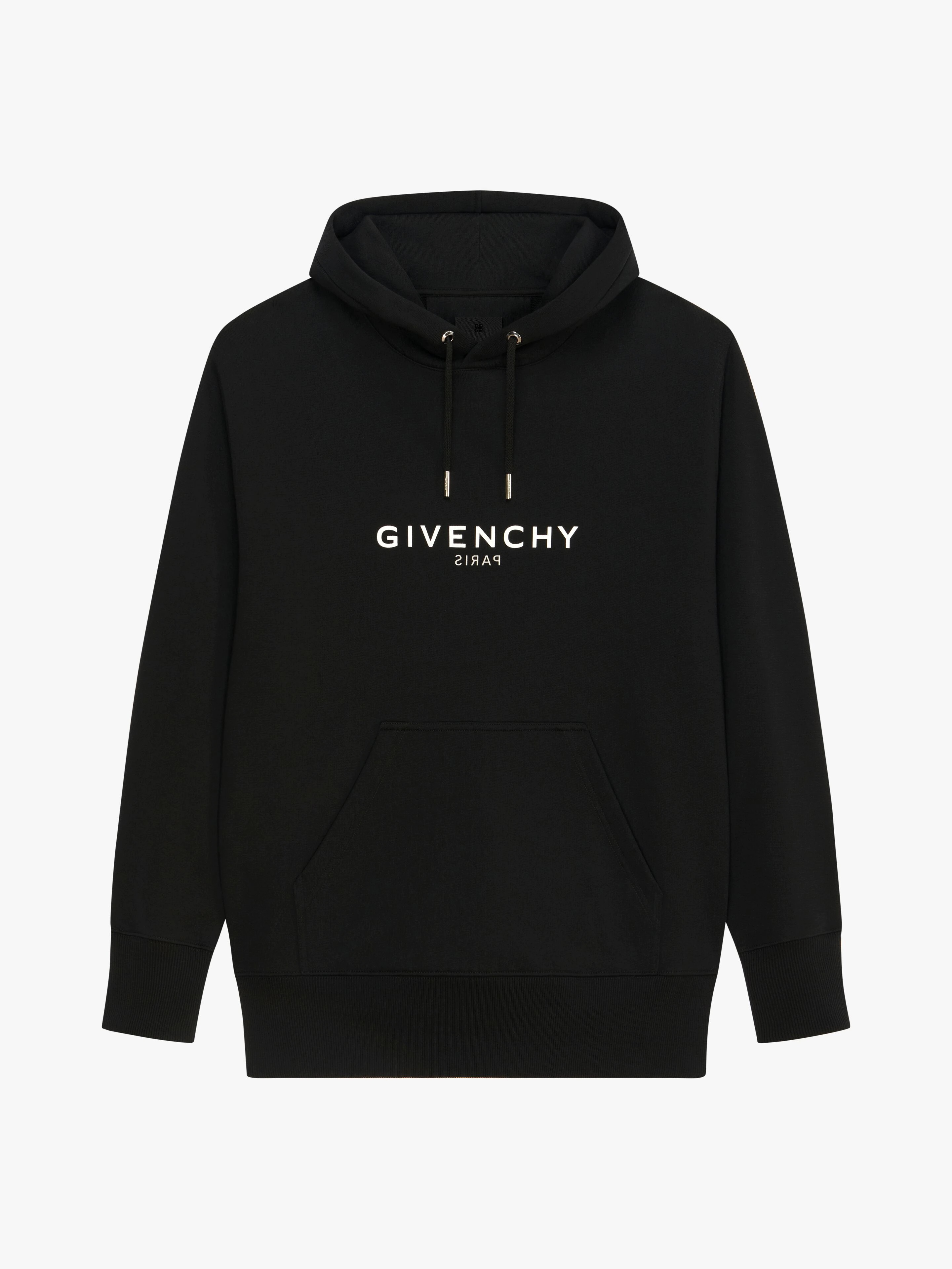 GIVENCHY REVERSE HOODIE IN FLEECE - 1
