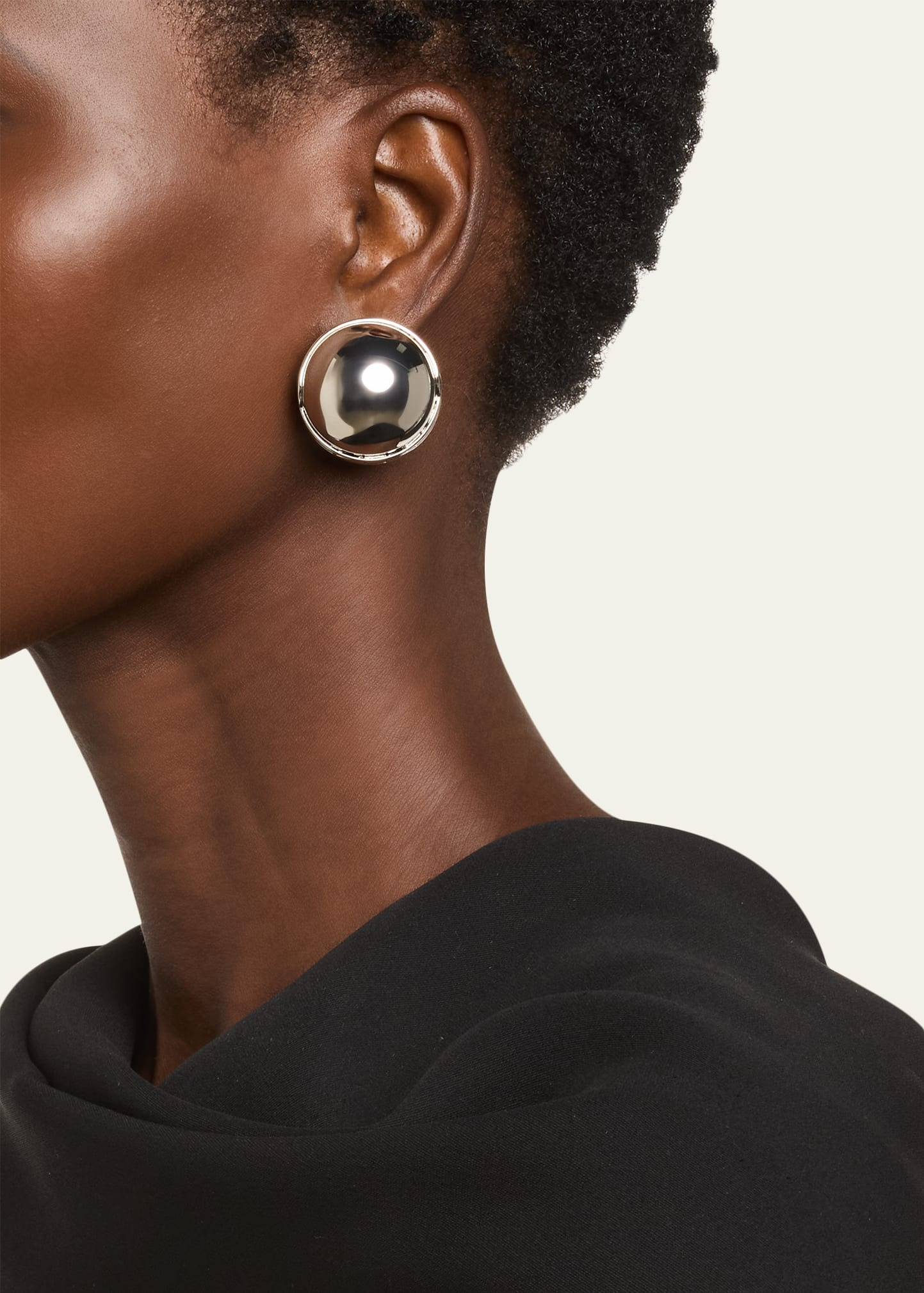 Spherical Stud Earrings - 2