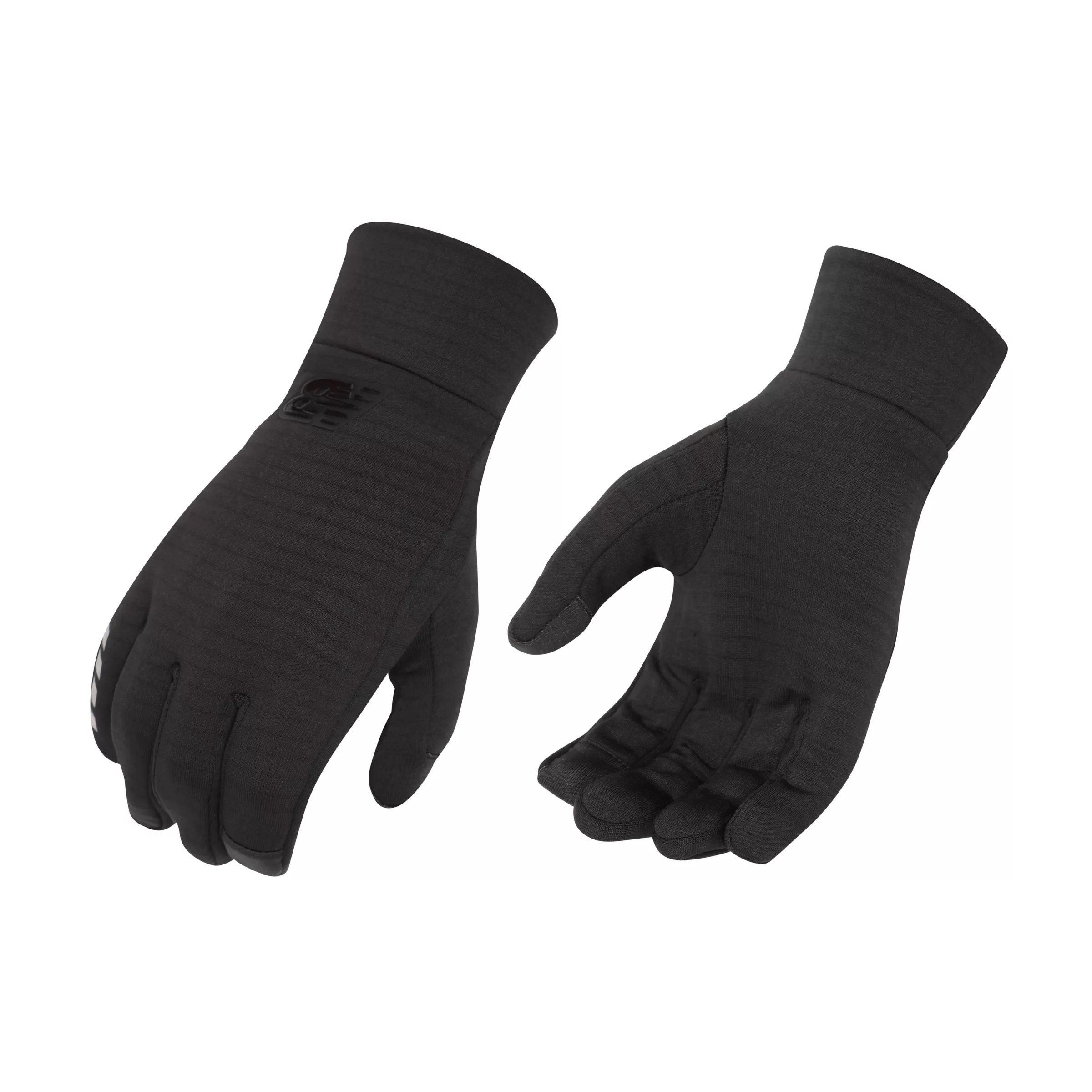 Onyx Grid Fleece Gloves - 1