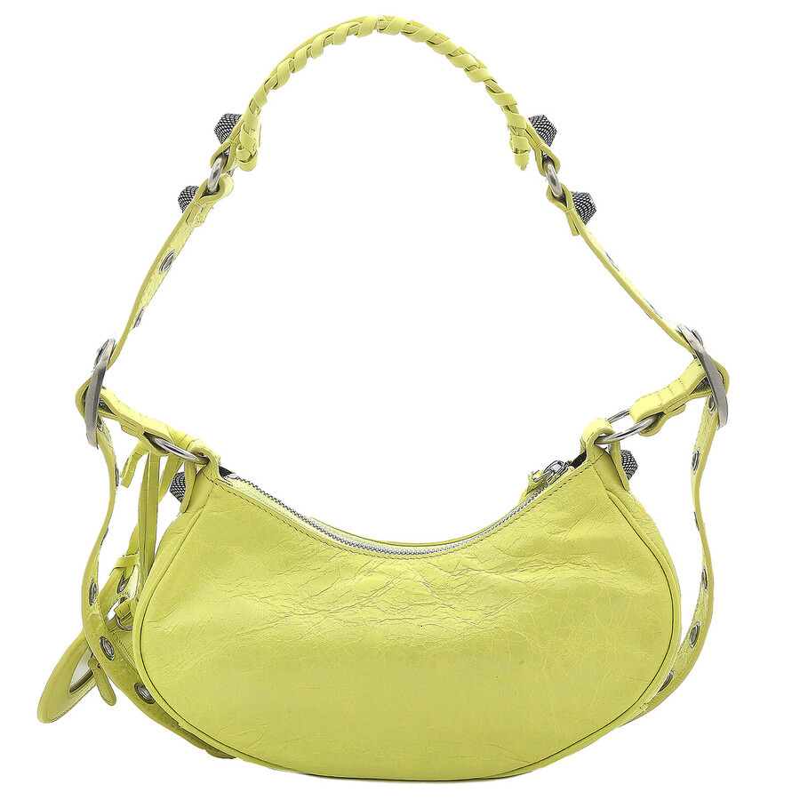 Open Box - Balenciaga Yellow Le Cagole XS Shoulder Bag - 4