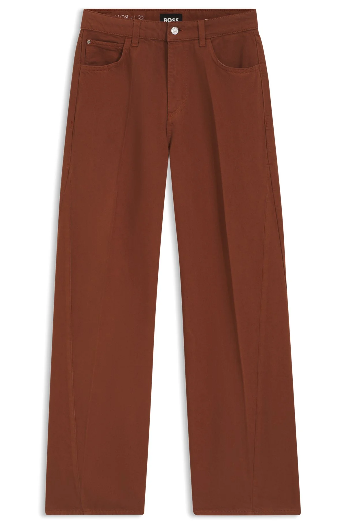 RELAXED-FIT COLORED JEANS IN SOFT COTTON BLEND - 1
