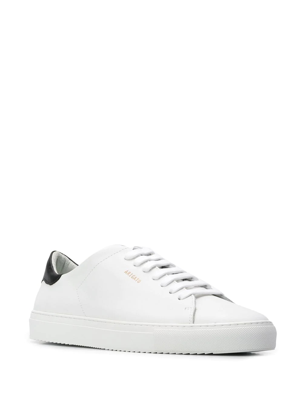 leather low-top sneakers - 2