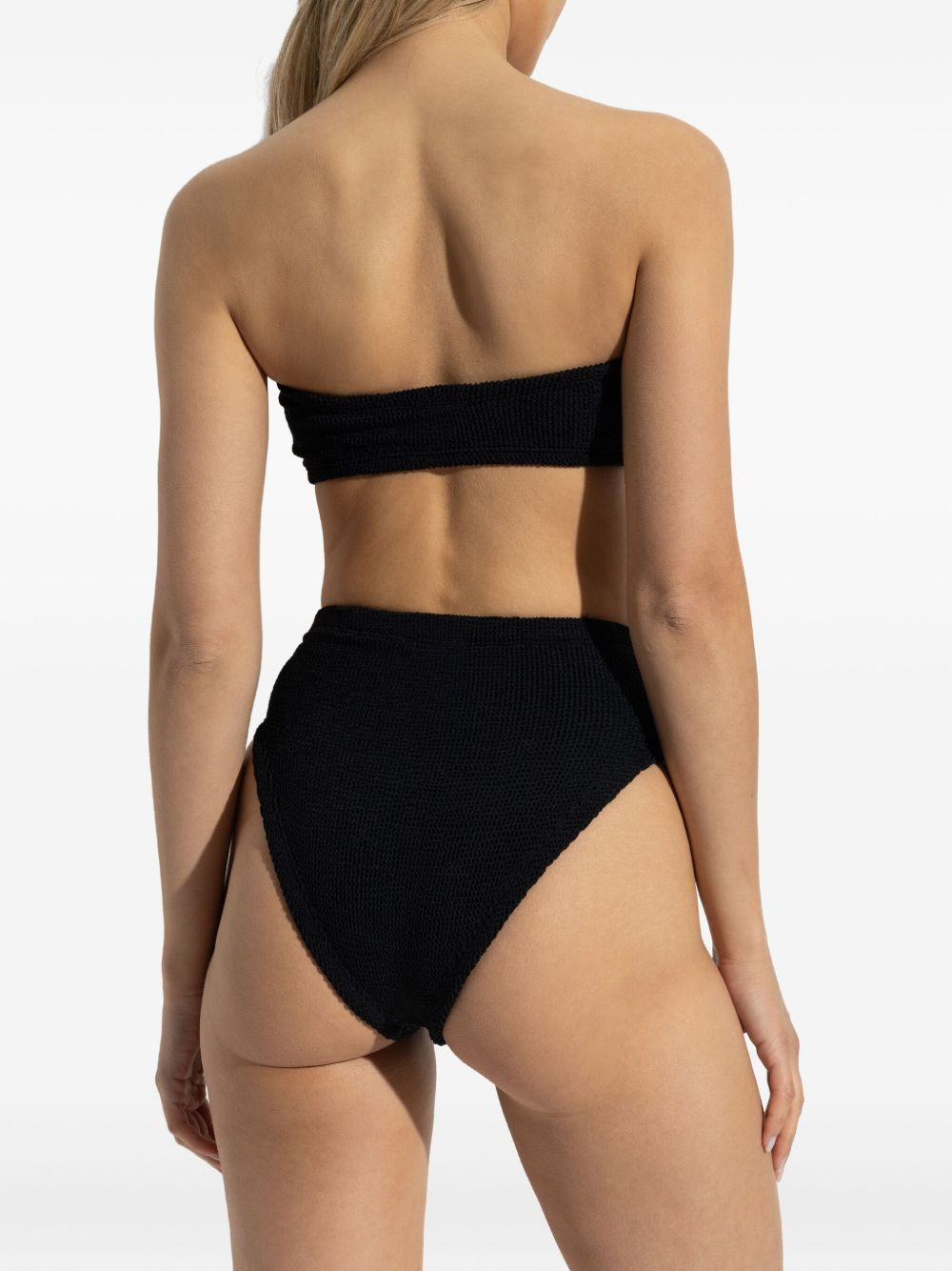 Jean high-waisted bikini - 4