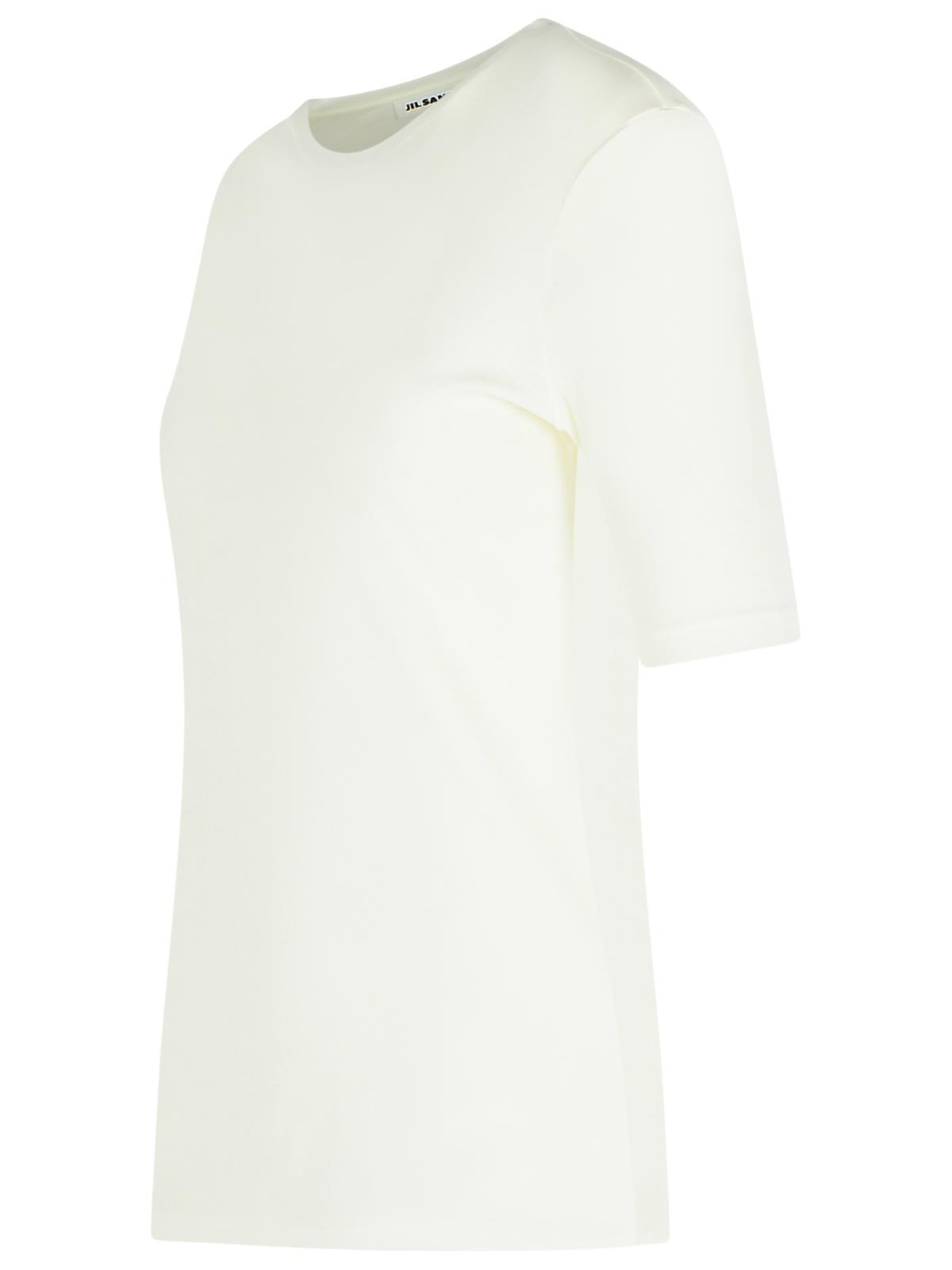 Jil Sander '3 Pack' White Cotton T-Shirt Women - 5