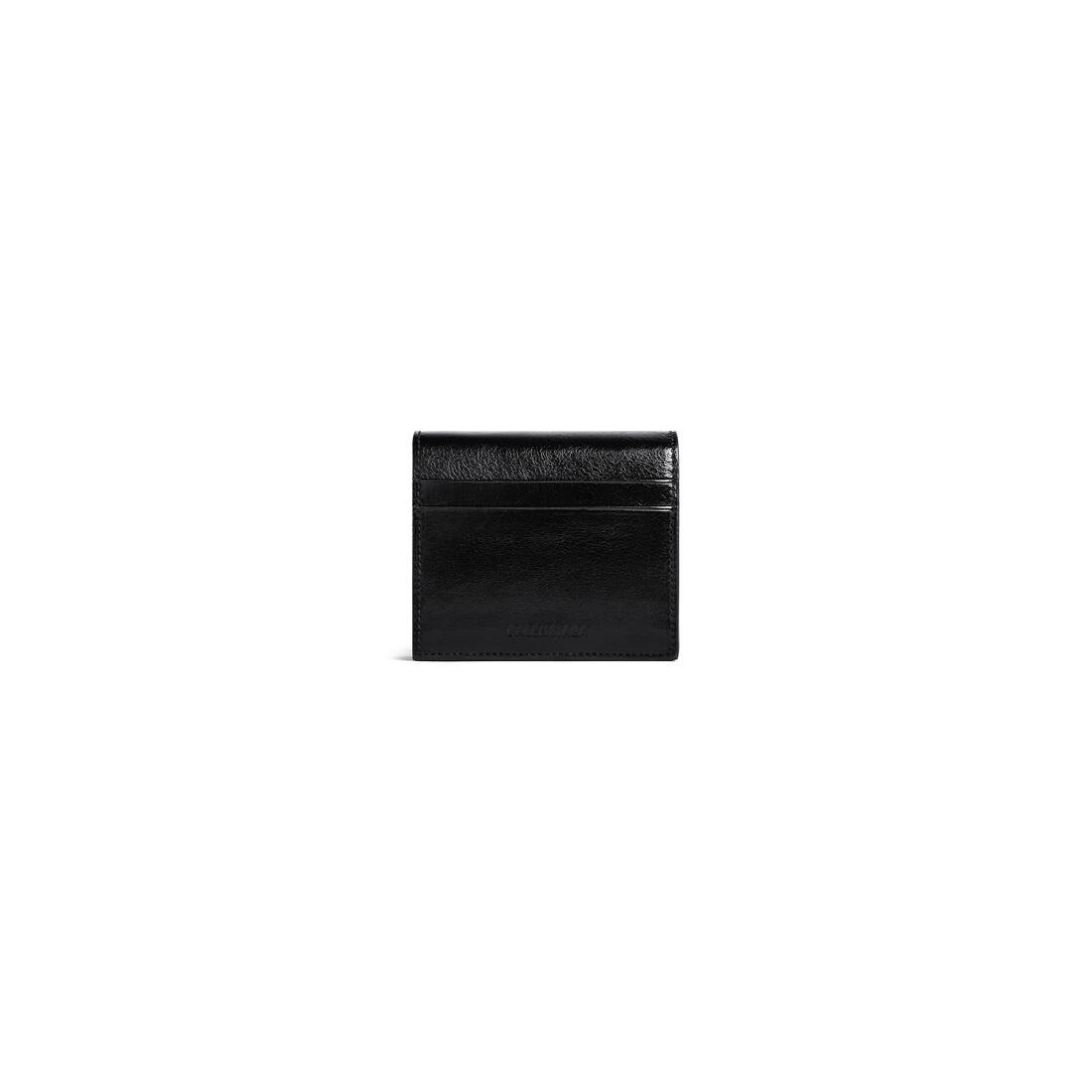 Men's Le Cagole Men Wallet On Strap in Black - 5