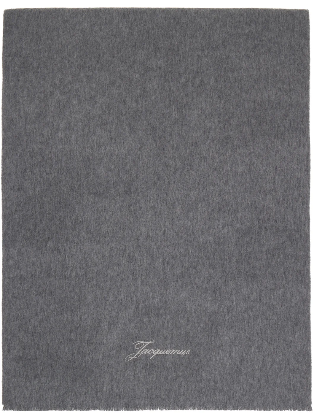 Gray 'The Tailleur' Scarf - 1