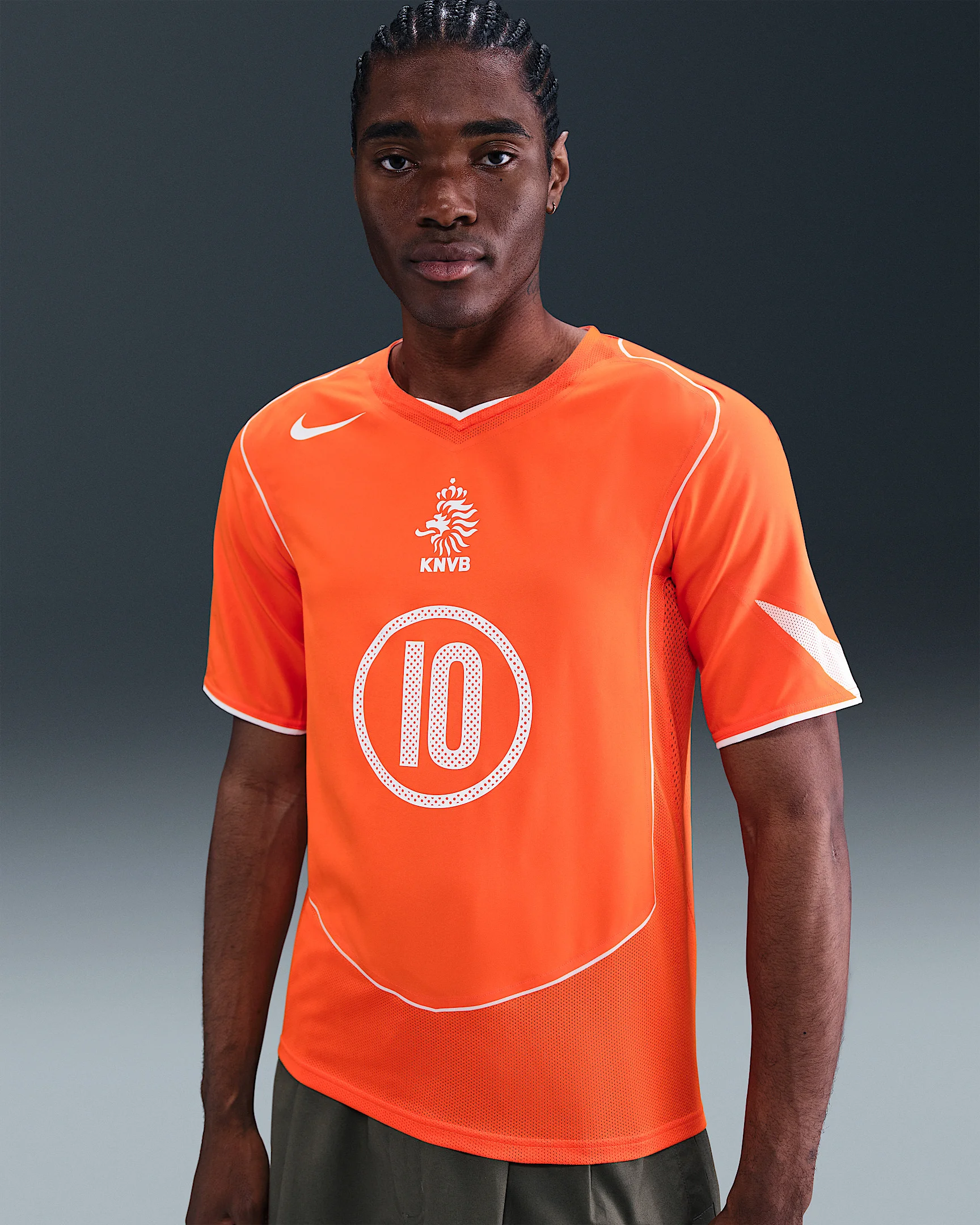 Ruud van Nistelrooy Netherlands 2004 Total 90 Reissue Men's Nike Soccer Replica Jersey - 1