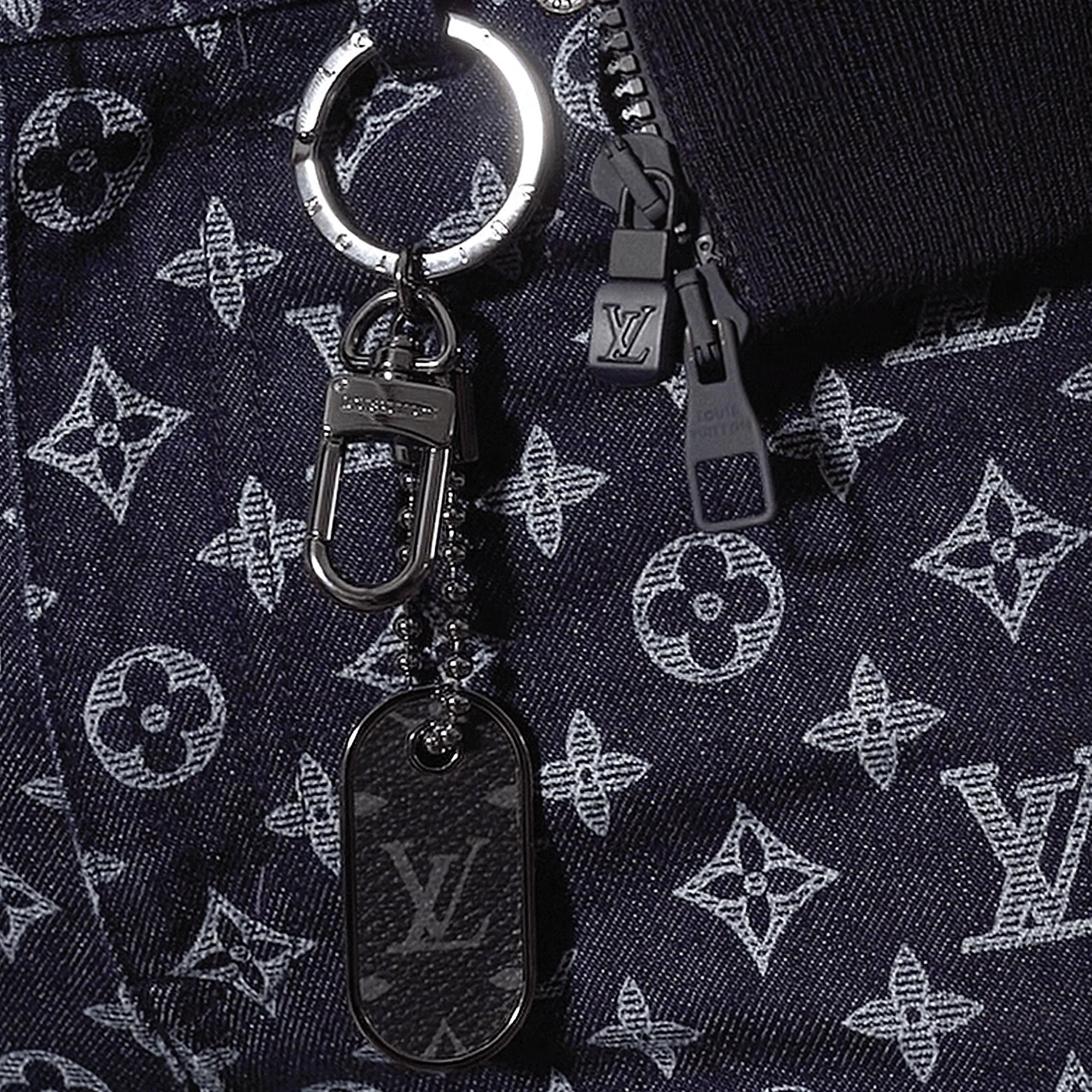 Monogram ID Tab Bag Charm and Key Holder - 4