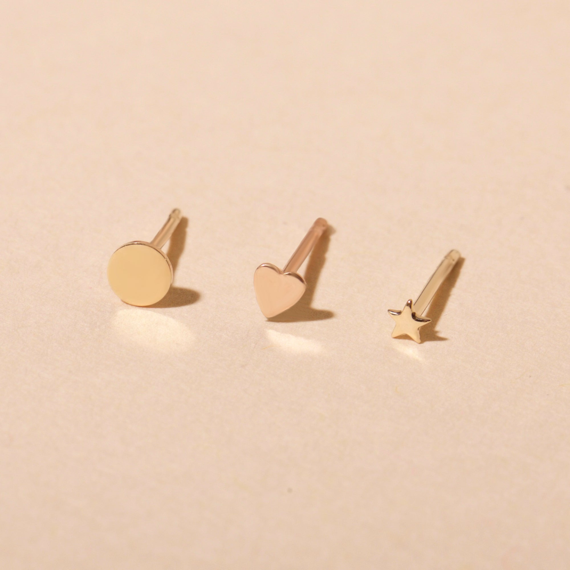 Tiny Dot Stud Earring - 5