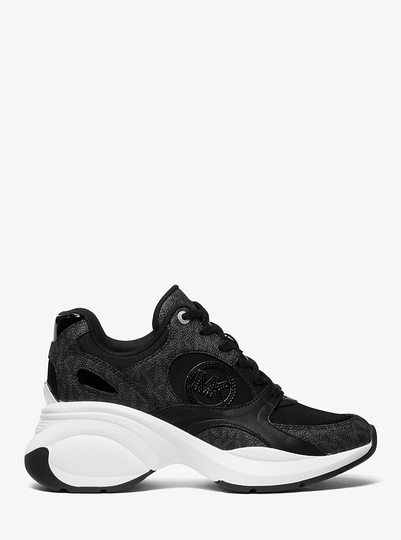 MICHAEL KORS Zuma Signature Logo Trainer outlook