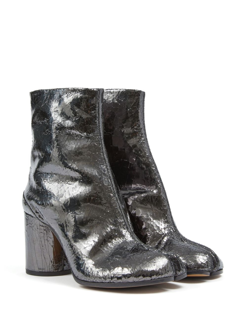 Tabi leather ankle boots - 3