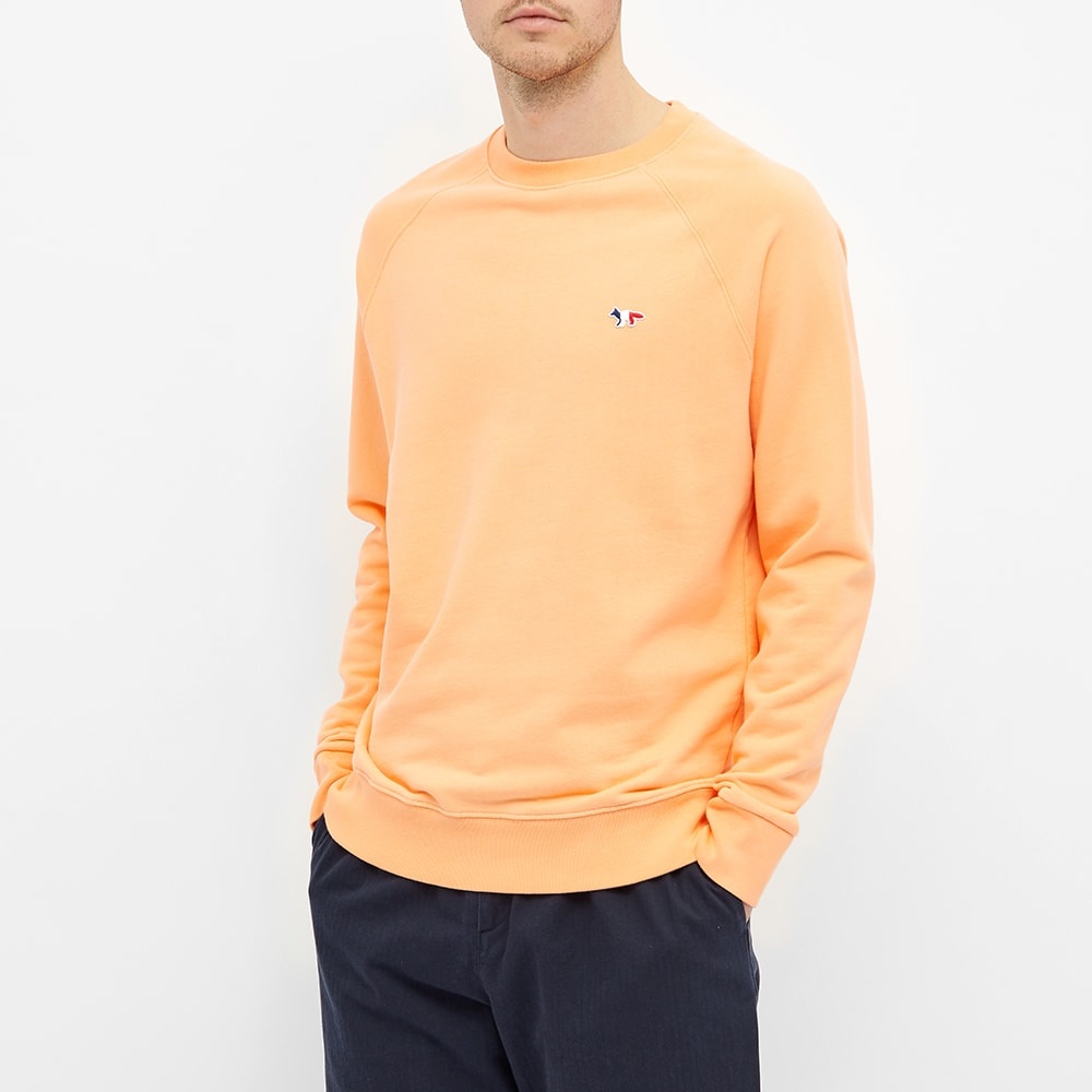 Maison Kitsuné Tricolour Fox Patch Crew - 4