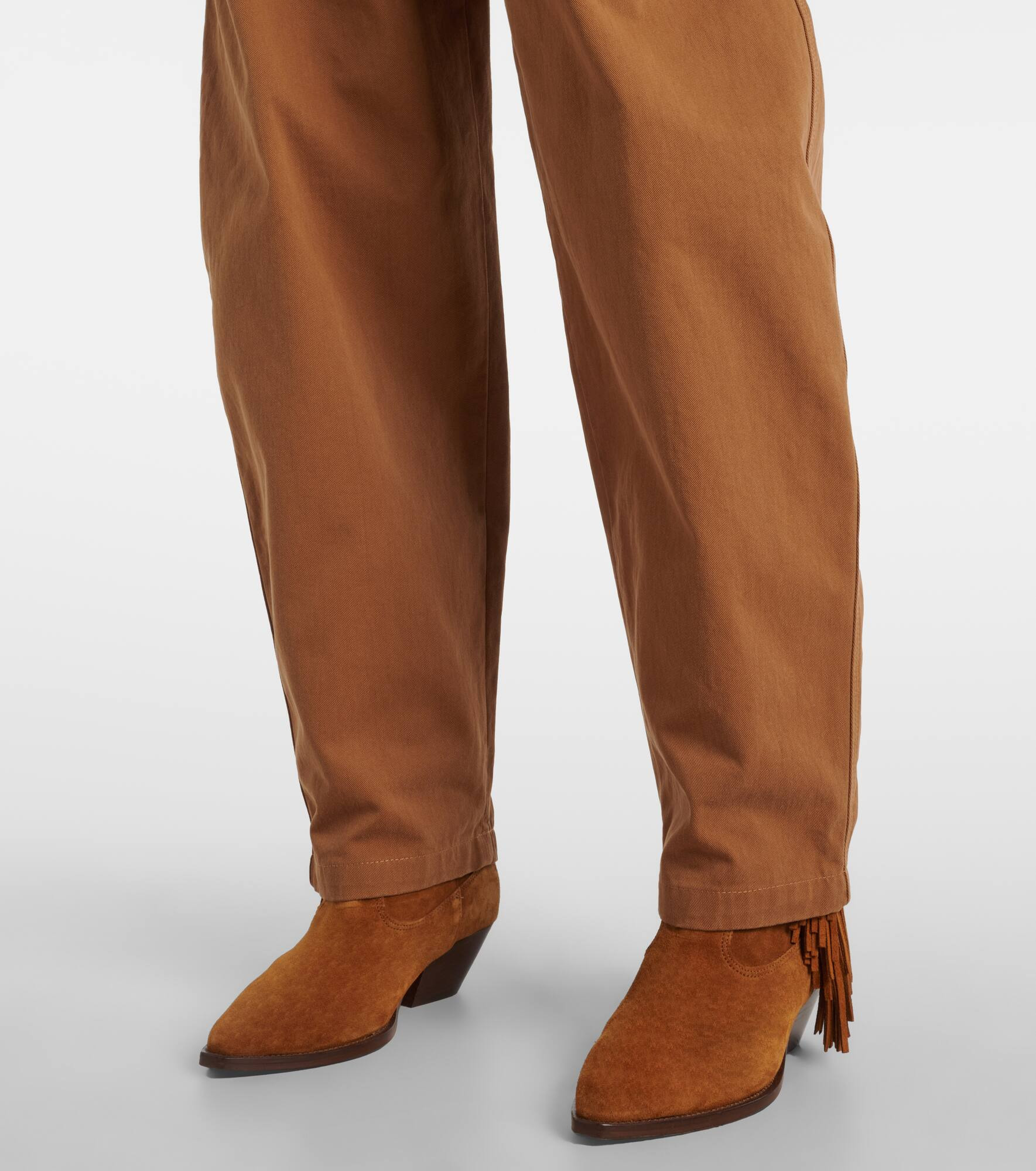 Oumaya barrel-leg jeans - 5