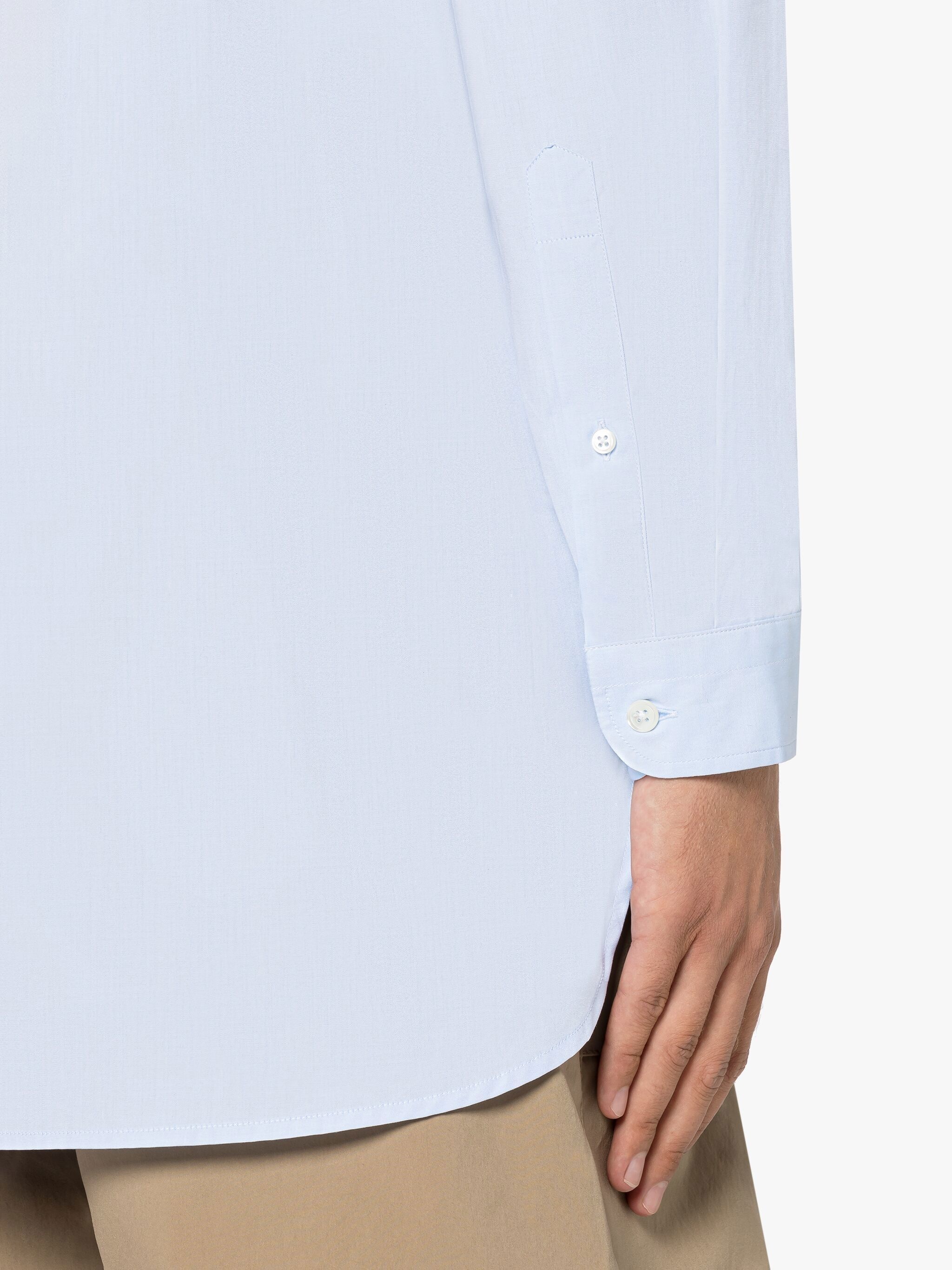 ROMA SKY BLUE BUTTON DOWN SHIRT - 6