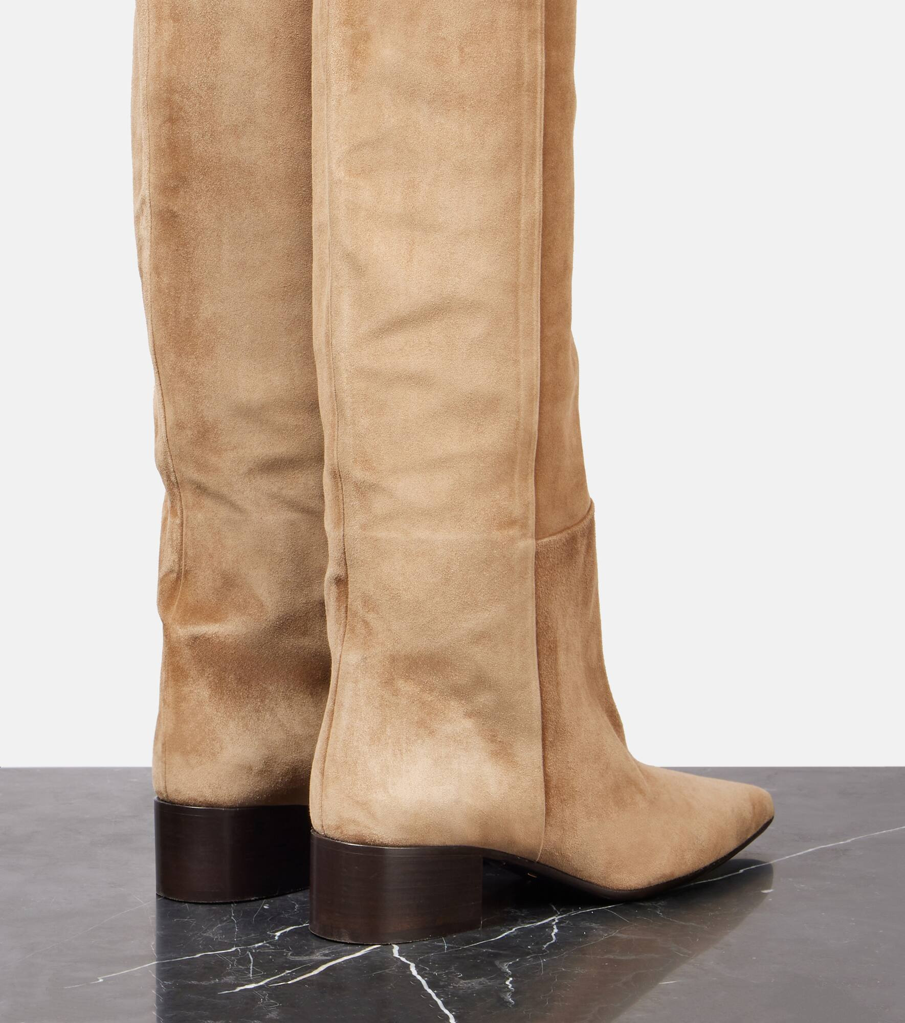 Andee 40 suede over-the-knee boots - 2