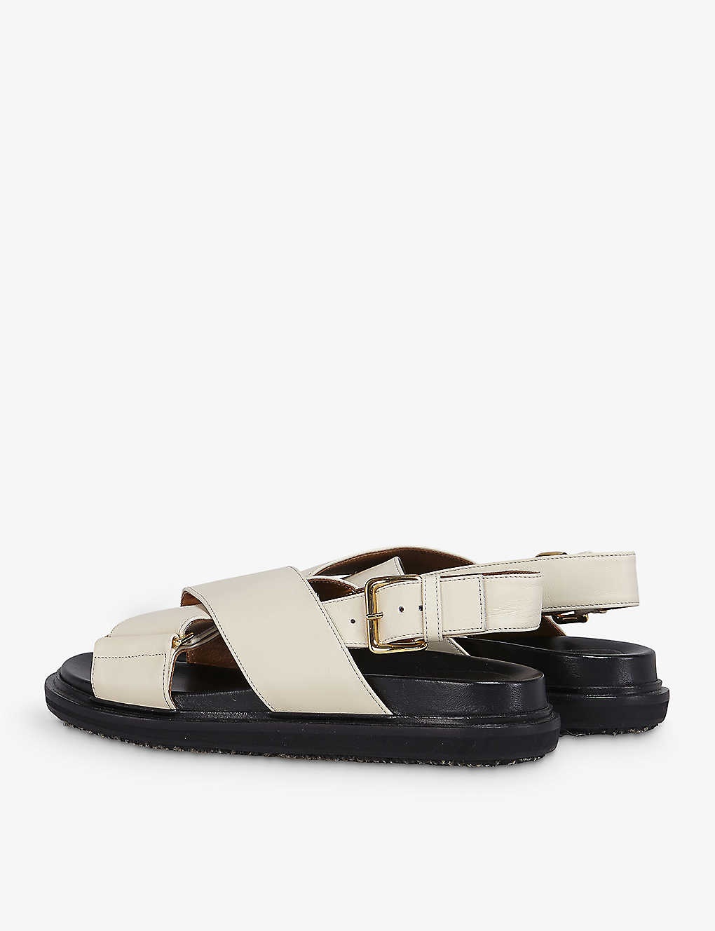 Fussbett crossover leather sandals - 4