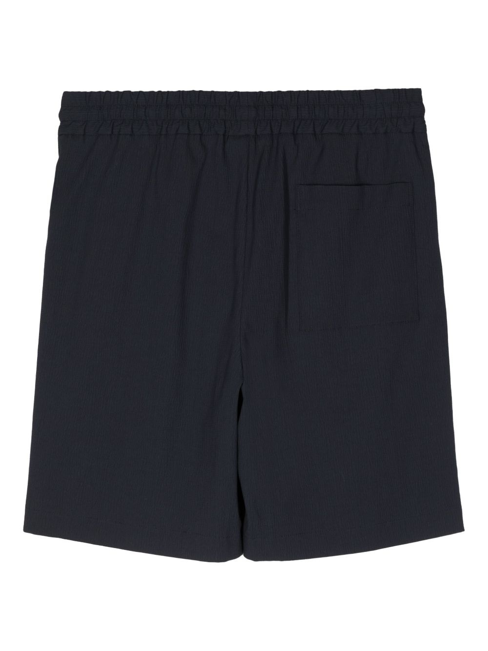 drawstring-waist track shorts - 2