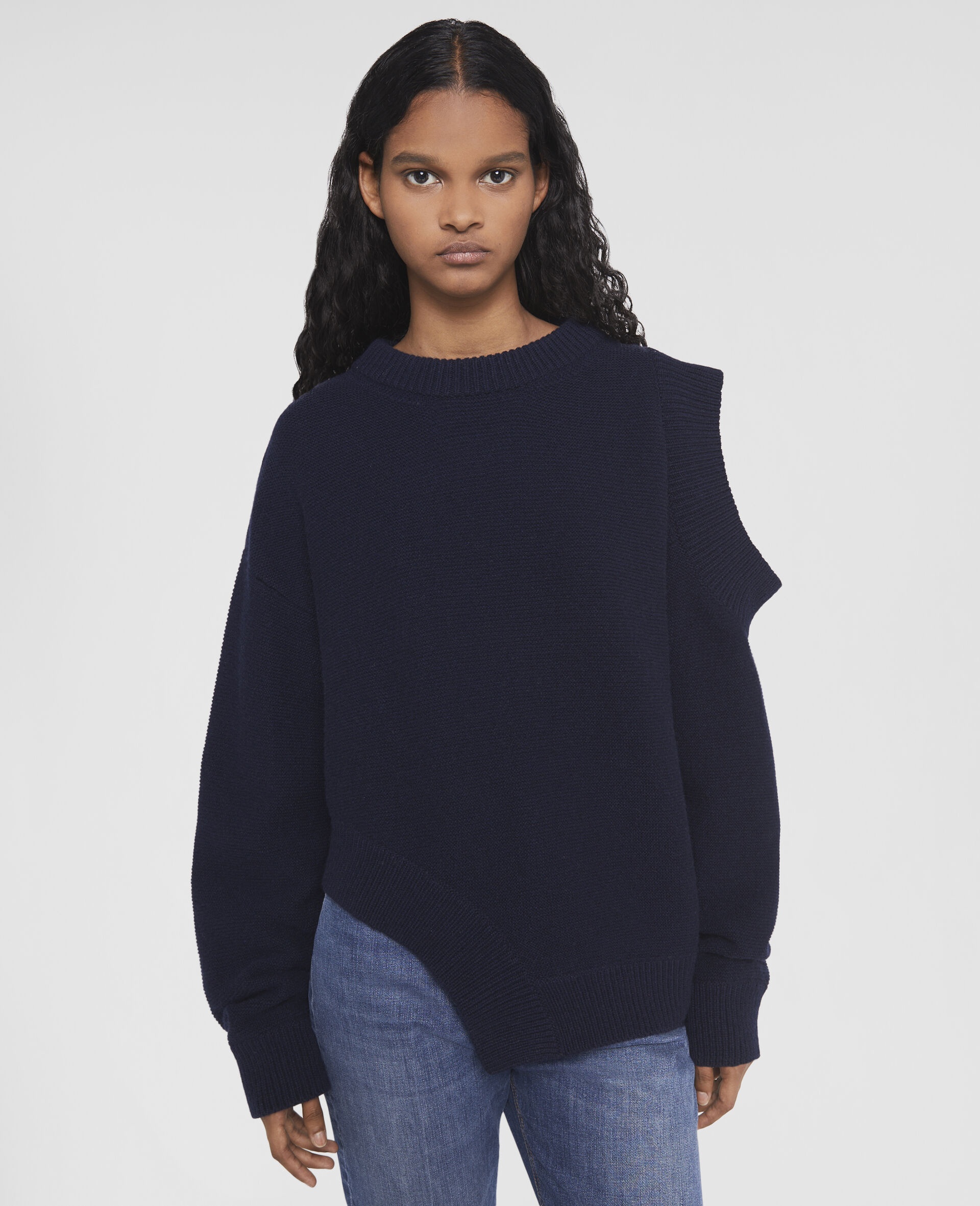 S-Wave Regenerated Cashmere Cut-Out Jumper - 4