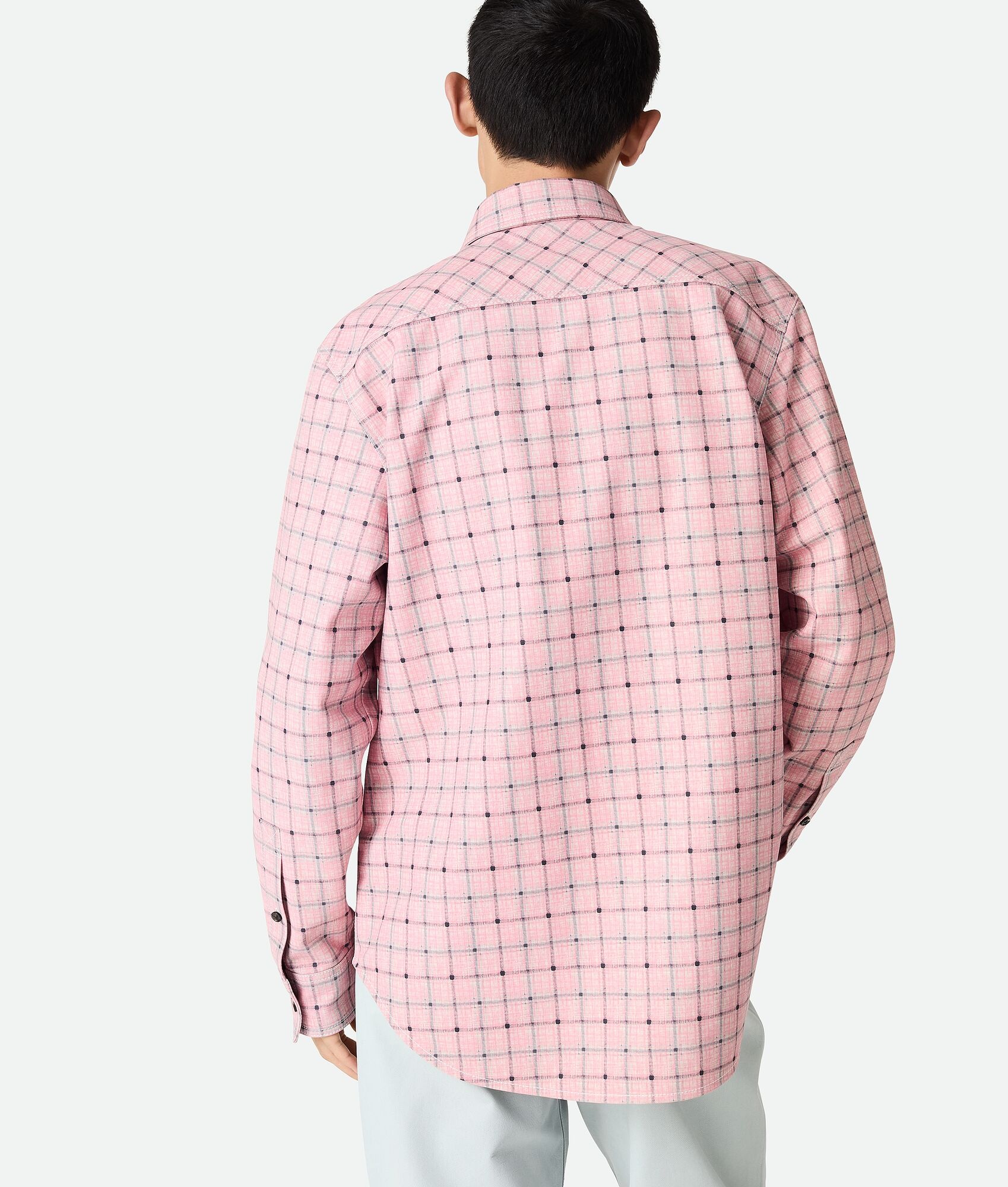 Printed Leather Shirt - 3