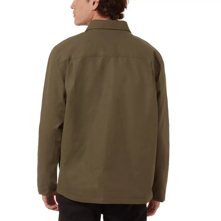 Men's Vans Cargo Casual Hooded Jacket Brown VN0A456ZTT5 - 4