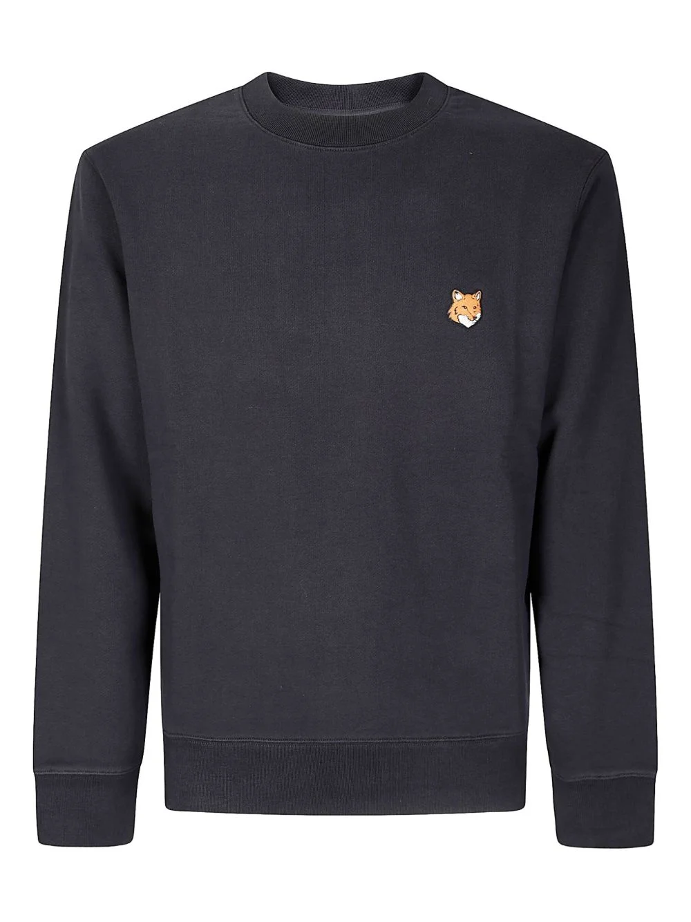 Fox Head-motif cotton sweatshirt - 1