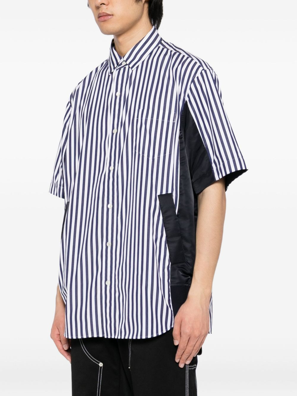 cotton striped shirt - 3