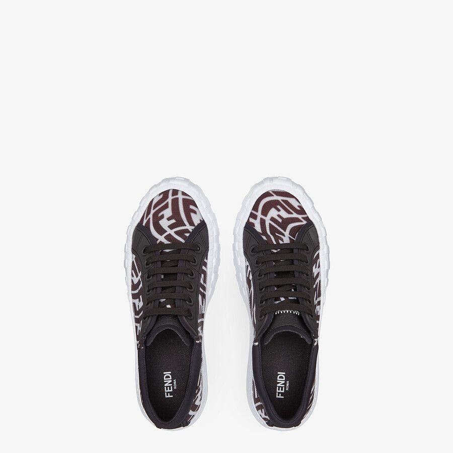 Transparent tech fabric low tops - 4