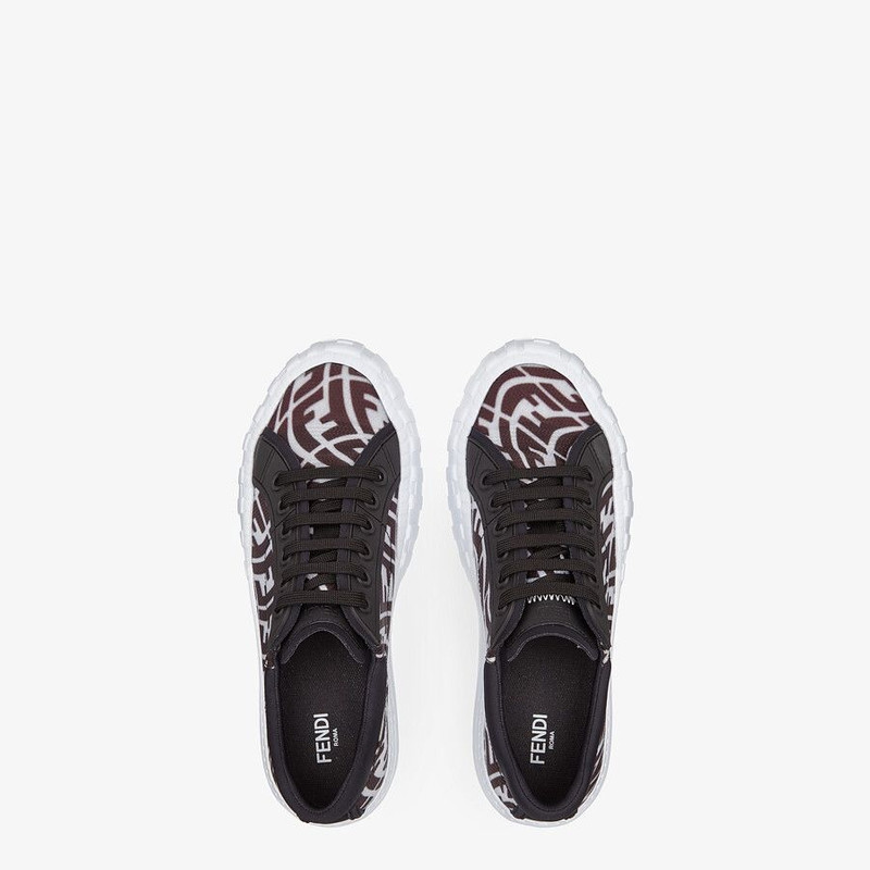 Transparent tech fabric low tops 4