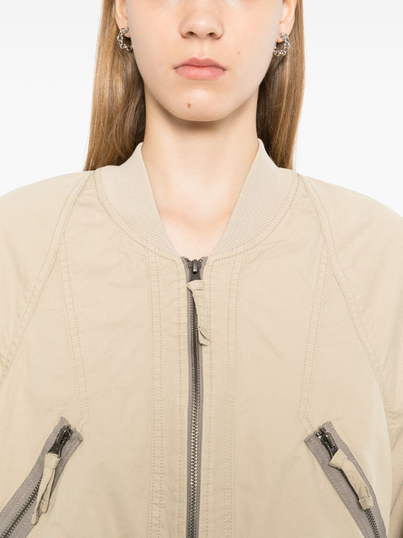 knotted-detail bomber jacket 6