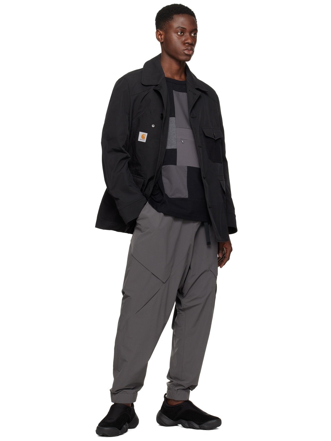 Gray Easy Cargo Pants - 4