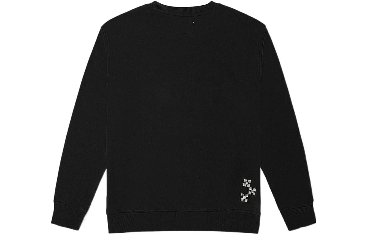 (WMNS) Vans Logo Off The Wall Floral Long Sleeve T-Shirt 'Black' VN0A7Q1JBLK - 2