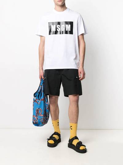 MSGM logo-print T-shirt outlook