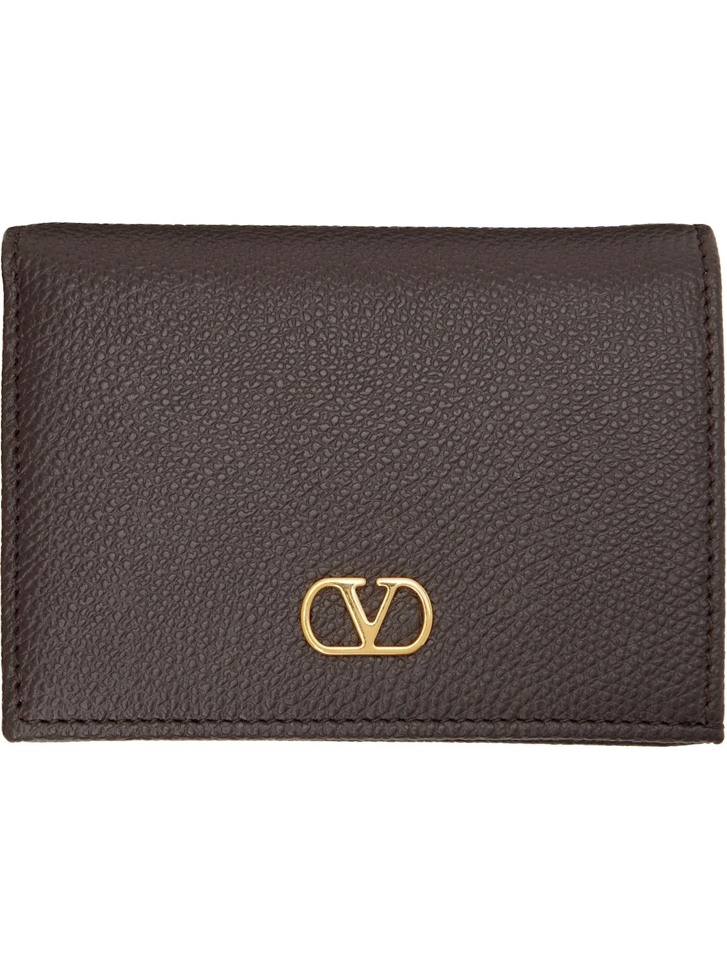 Brown VLogo Signature Wallet - 1
