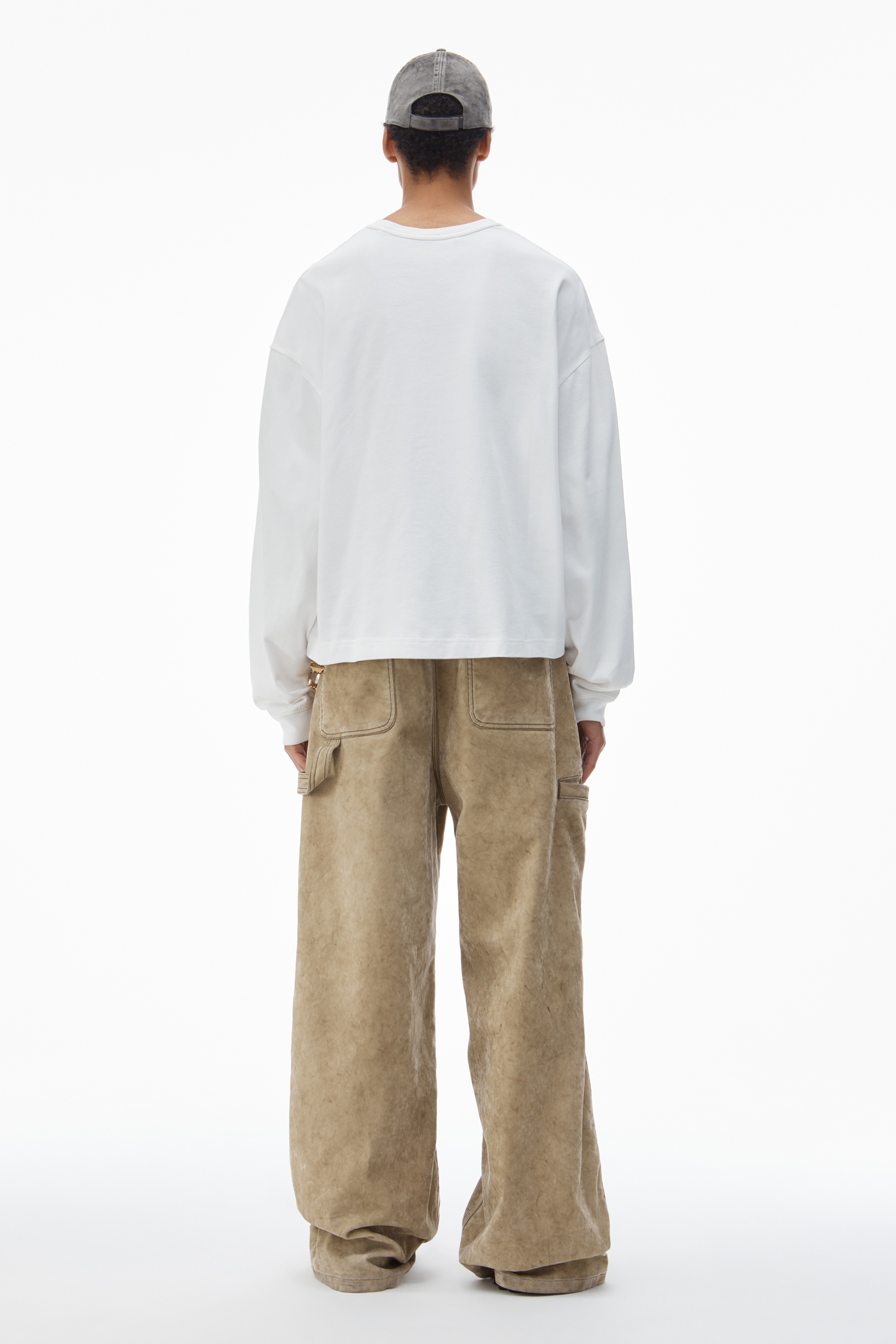 Men's Long-Sleeve Tee in Cotton Jersey - 4