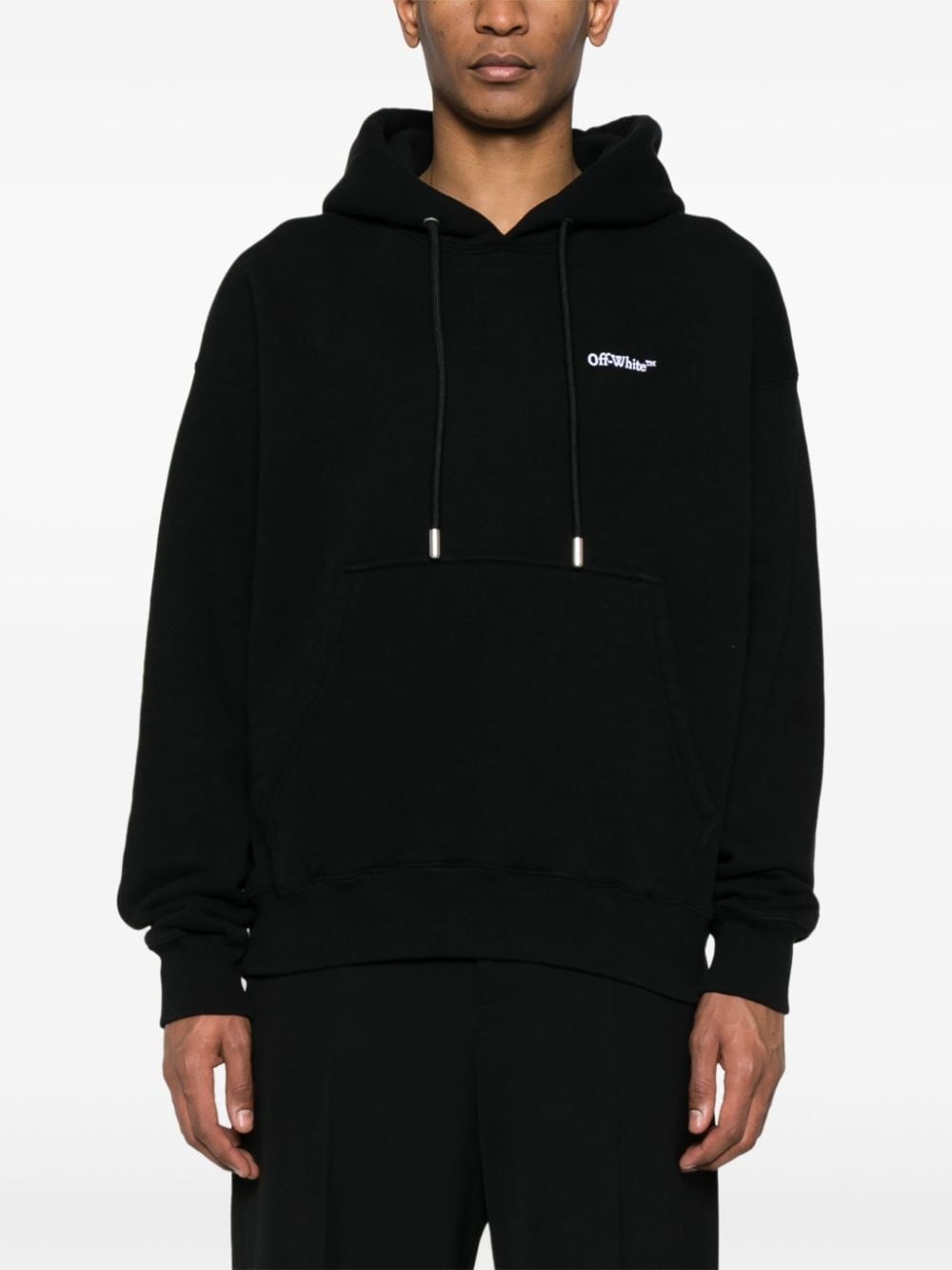 OFF-WHITE Men Tattoo Arrow Skate Hoodie - 1