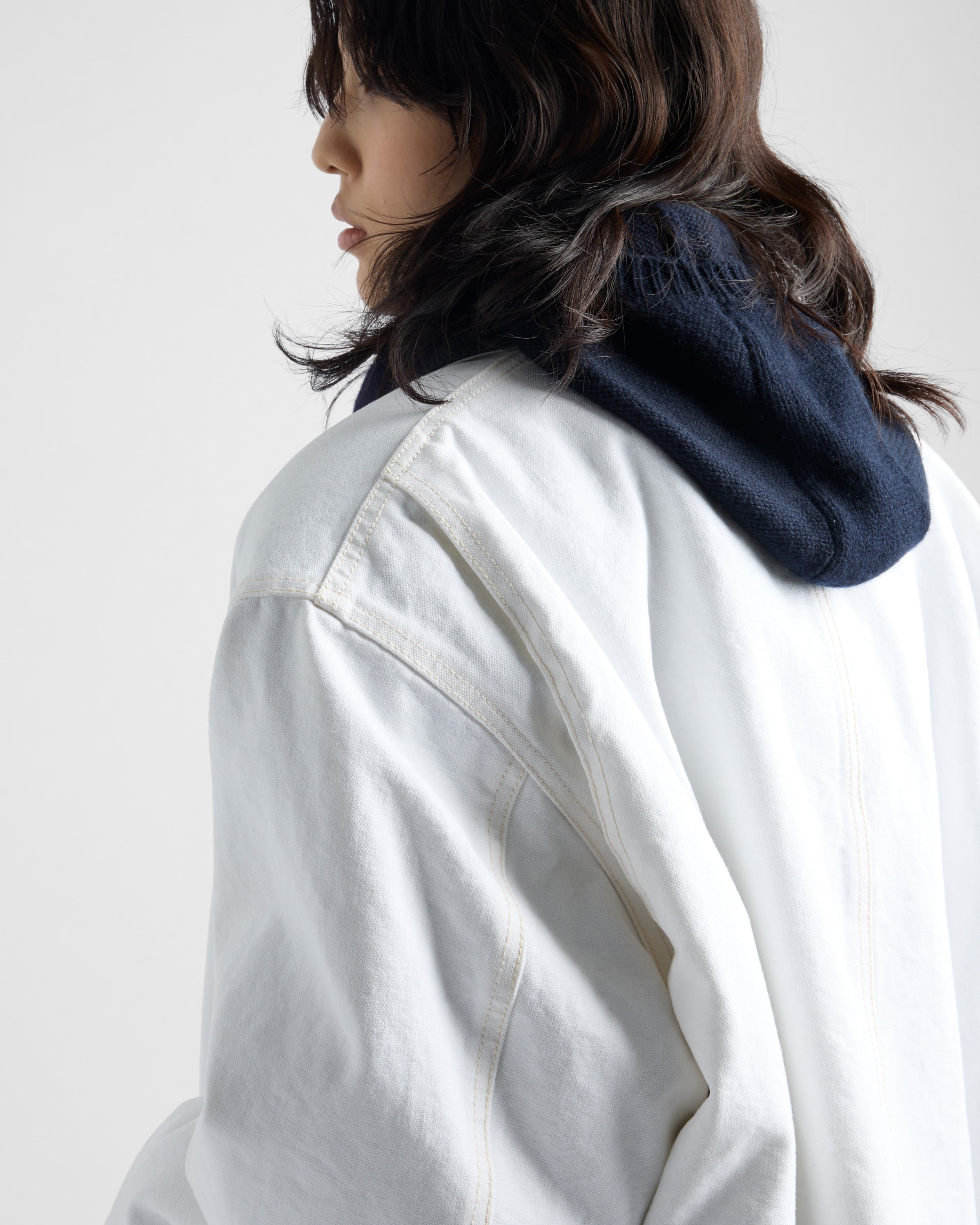 Canvas blouson jacket - 4