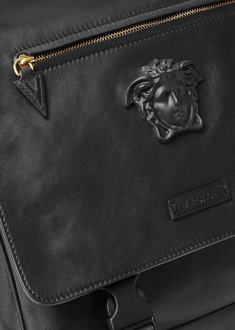 La Medusa Medium Leather Messenger Bag 6