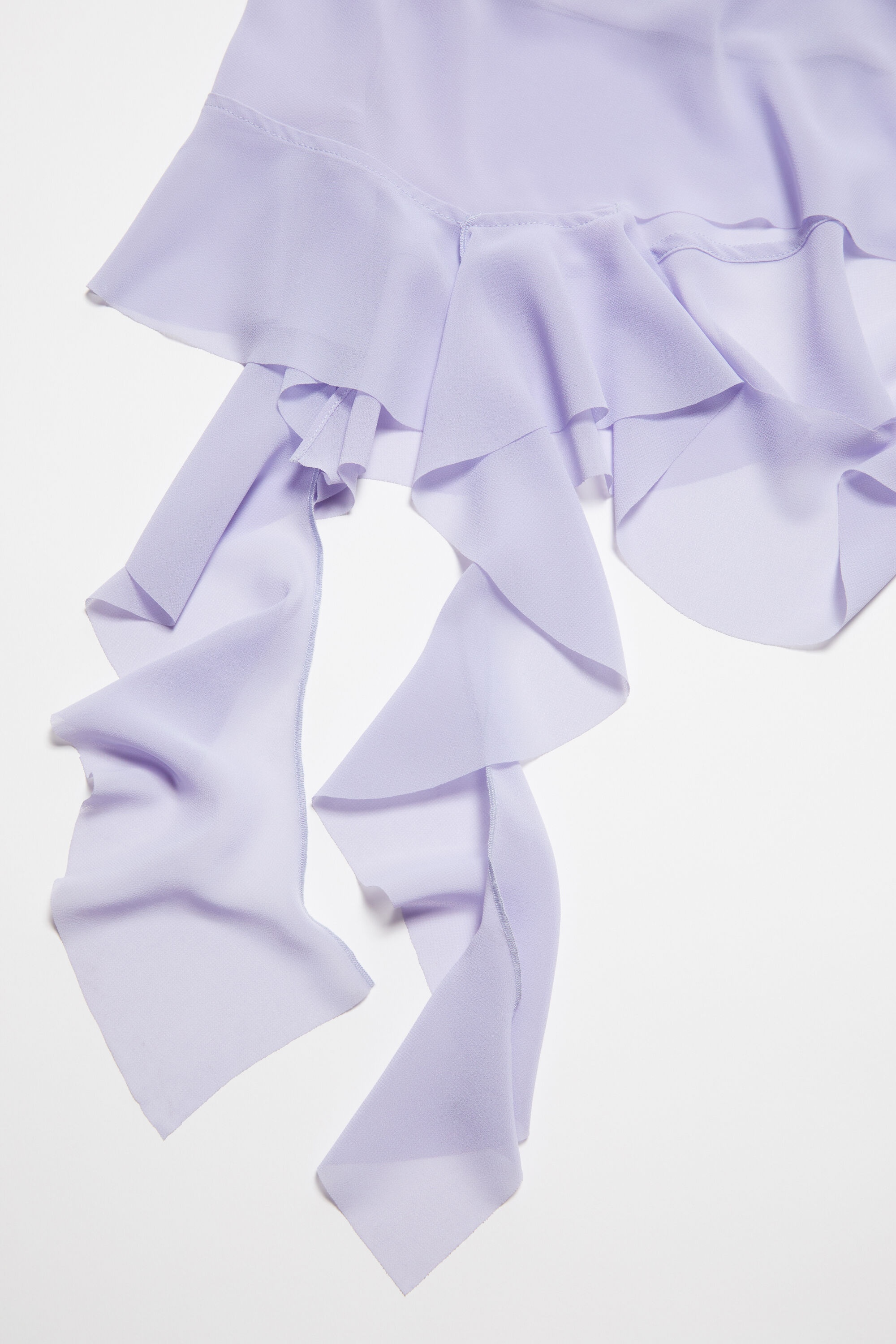 Ruffle strap dress - Lilac purple - 6