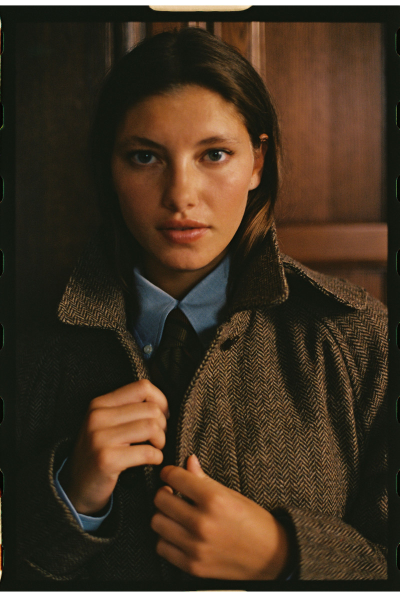 BROWN HERRINGBONE BRITISH TWEED BALMACAAN 7